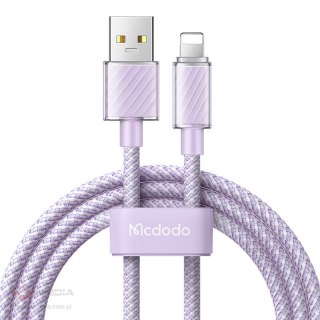 Kabel USB-A do Lightning Mcdodo CA-3642, 1,2m (fioletowy)