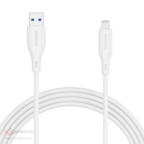 Kabel USB-A do Lightning Ricomm RLS004ALW 1.2m