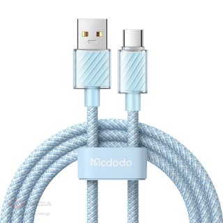 Kabel USB-A do USB-C Mcdodo CA-3654, 100W, 2m (niebieski)