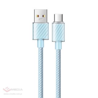 Kabel USB-A do USB-C Mcdodo CA-3654, 100W, 2m (niebieski)