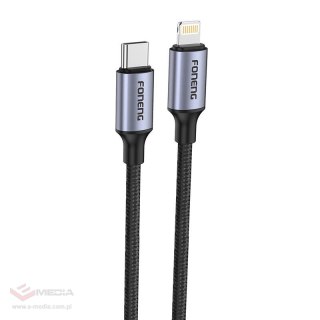 Kabel USB-C do Lightning Foneng X95 PD 20W 1.2m (szary)