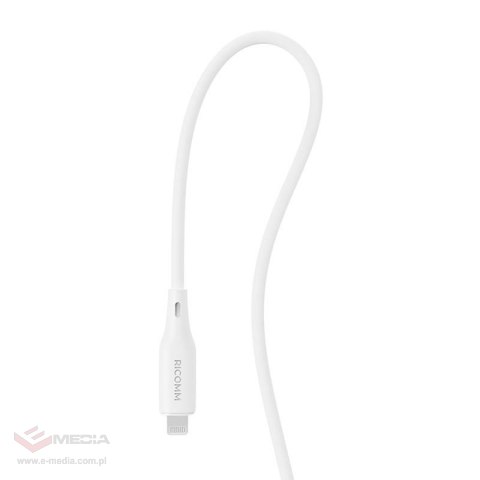 Kabel USB-C do Lightning Ricomm RLS004CLW 1.2m