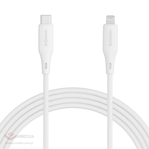 Kabel USB-C do Lightning Ricomm RLS007CLW 2.1m