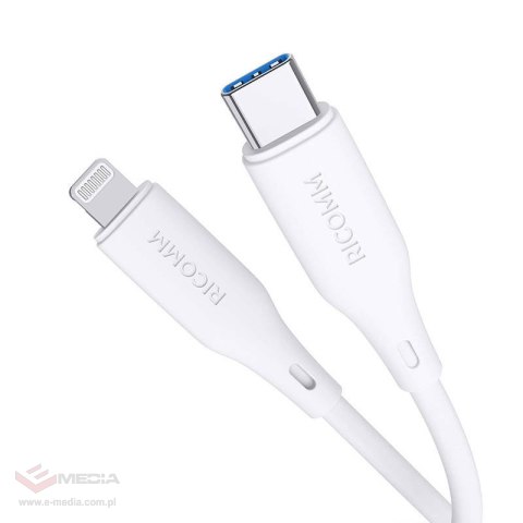 Kabel USB-C do Lightning Ricomm RLS007CLW 2.1m