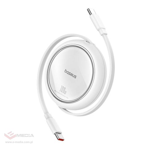 Kabel USB-C do USB-C Baseus Free2Draw, PD, 100W, 1m (biały)