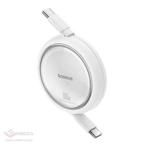 Kabel USB-C do USB-C Baseus Free2Draw, PD, 100W, 1m (biały)