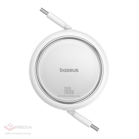 Kabel USB-C do USB-C Baseus Free2Draw, PD, 100W, 1m (biały)