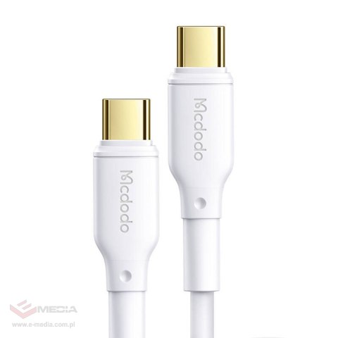 Kabel USB-C do USB-C Mcdodo CA-8350, 100W, 1,2m (biały)