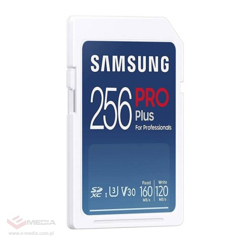 Karta pamięci Samsung PRO Plus 2021 SDXC 256 GB Class 10 UHS-I/U3 V30 (MB-SD256KB/WW)