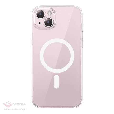 Magnetyczne Etui na telefon iPhone 15 Plus Baseus OS-Lucent Series (Przezroczysty)