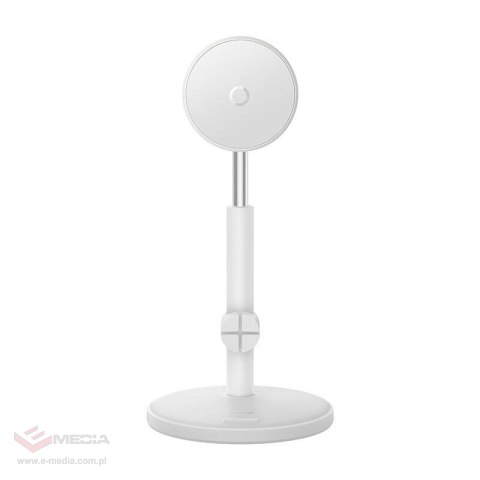 Magnetyczny uchwyt na telefon Baseus MagPro (biały)
