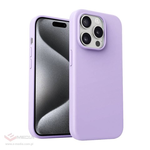 Etui Aukey PC-GJ10C do iPhone 15 Pro (liliowy)