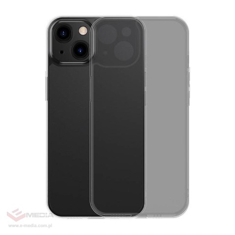 Etui Baseus Frosted Glass Case do iPhone 13 Pro (czarne) + szkło hartowane