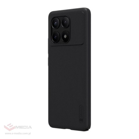 Etui Nillkin Super Frosted Shield Pro do Xiaomi Redmi K70E/Poco X6 Pro 5G (czarny)