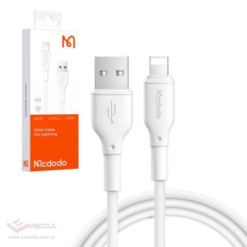 Kabel USB-A do Lightning Mcdodo JCA-7270, 1.2m (biały)