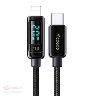 Kabel USB-C do Lightning Mcdodo CA-8810, 36W, 1.2m (czarny)