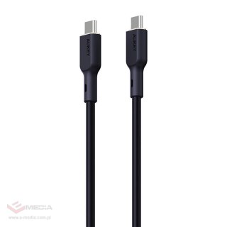 Kabel USB-C do USB-C Aukey CB-SCC141, 140W, 1m (czarny)