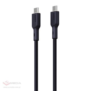 Kabel USB-C do USB-C Aukey CB-SCC142, 140W, 1.8m (czarny)