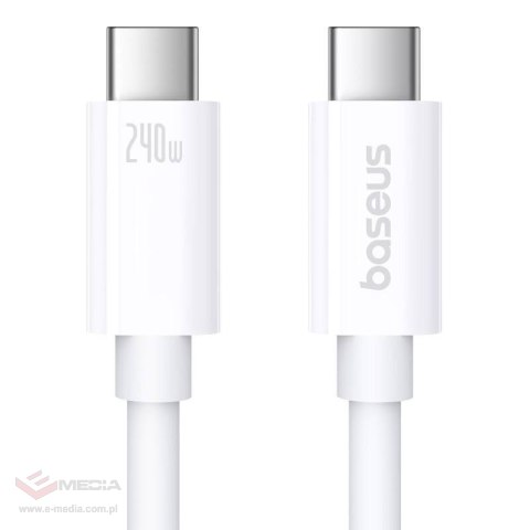 Kabel USB-C do USB-C Baseus Superior 2 240W. 1,8m (biały)