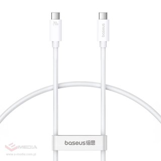 Kabel USB-C do USB-C Baseus Superior USB4, 240W, 1m (biały)