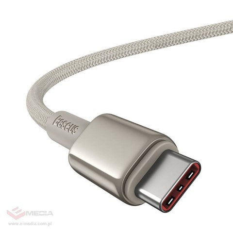 Kabel USB-C do USB-C Baseus Tungsten Gold, 100W, 1m (złoty)