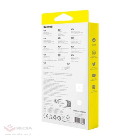 Kabel USB-C do USB-C Baseus Tungsten Gold, 100W, 1m (złoty)
