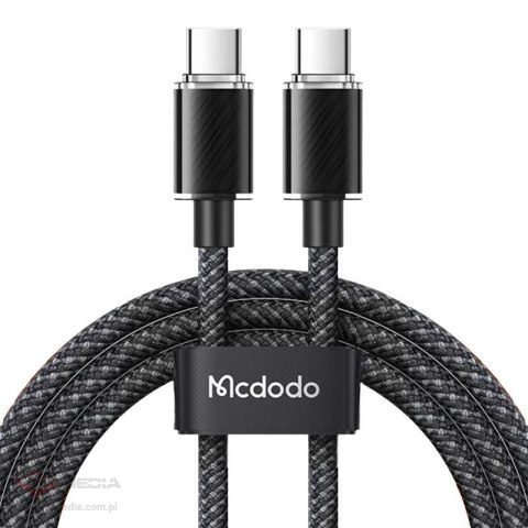 Kabel USB-C do USB-C Mcdodo CA-3670, 100W, 1.2m (czarny)