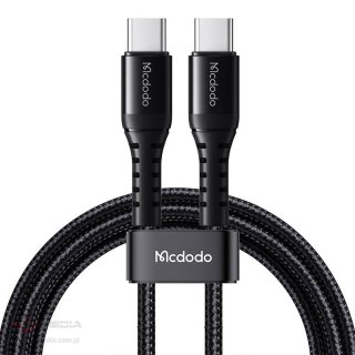 Kabel USB-C do USB-C Mcdodo CA-5640, 60W, 0.2m (czarny)