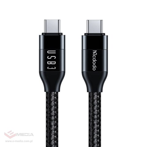 Kabel USB-C do USB-C Mcdodo CA-7132, 100W, 1.2m (czarny)