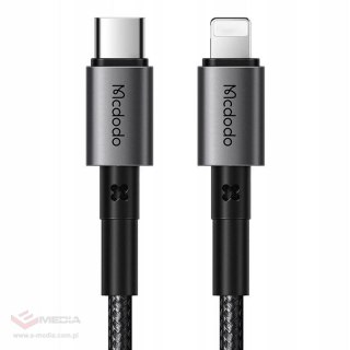 Kabel USB-C do lightning Mcdodo CA-2851, 36W, 1.8m (czarny)