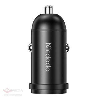 Ładowarka samochodowa Mcdodo CC-7491, 1x USB-C, 30W (czarna)