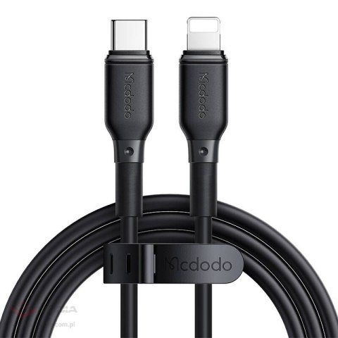 Ładowarka sieciowa GaN Mcdodo CH-1544, 2x USB-C, 1x USB, 67W + kabel USB-C do USB-C (czarna)