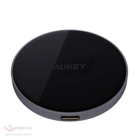 Magnetyczna ładowarka MagFusion Aukey LC-MC10, 15W Qi2 (czarna)