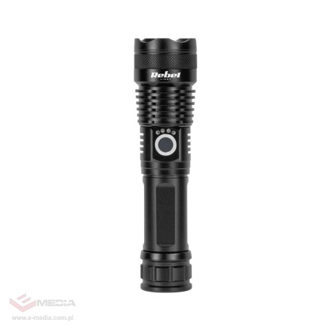 Akumulatorowa latarka LED Rebel 10 W