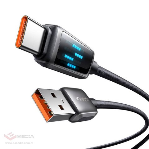 Kabel USB-A do USB-C Mcdodo CA-2350, 6A, wyświetlacz LED, 1.2m