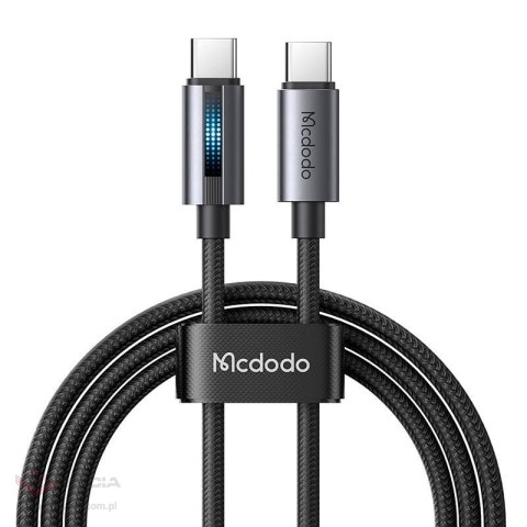 Kabel USB-C do USB-C Mcdodo CA-5740, 100W 1.2m (czarny)