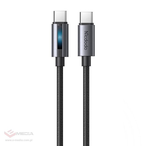 Kabel USB-C do USB-C Mcdodo CA-5740, 100W 1.2m (czarny)