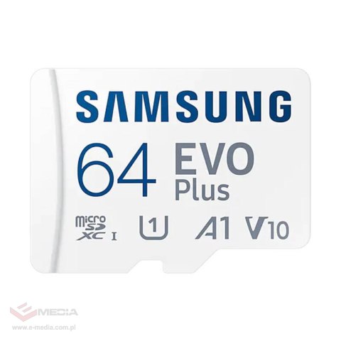 Karta pamięci SAMSUNG microSD MB-MC64SA 64GB + adapter MB-MC64SA/EU