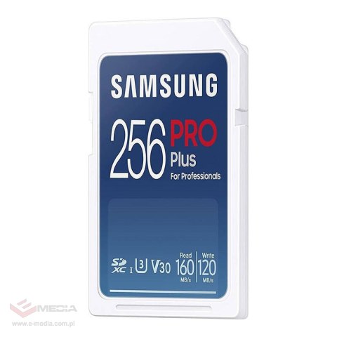 Karta pamięci Samsung SD PRO Plus MB-SD256SB/WW 256GB + czytnik