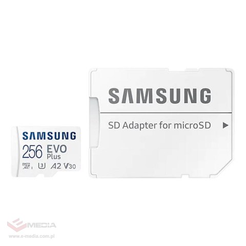 Karta pamięci Samsung microSD MB-MC256SA EU EVO Plus 256GB + adapter