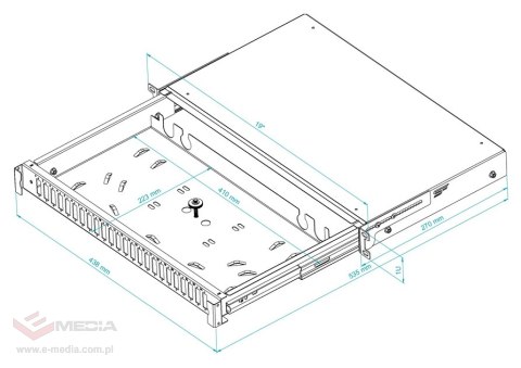 PRZEŁĄCZNICA ŚWIATŁOWODOWA TFDP-19-1U-24D-SC-B STALFLEX