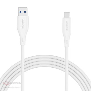 Kabel USB-A do USB-C Ricomm RLS007ACW 2.1m