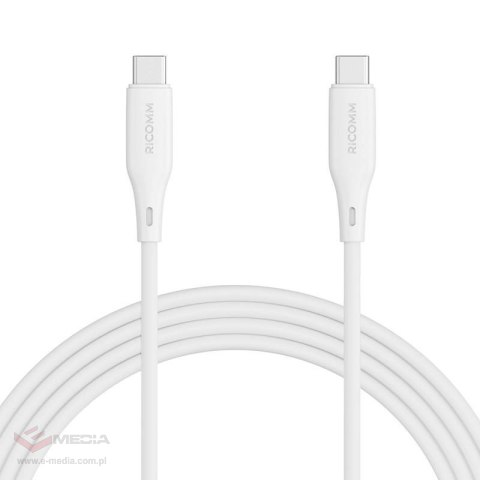 Kabel USB-C do USB-C Ricomm RLS304CCW 1.2m