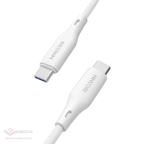 Kabel USB-C do USB-C Ricomm RLS304CCW 1.2m