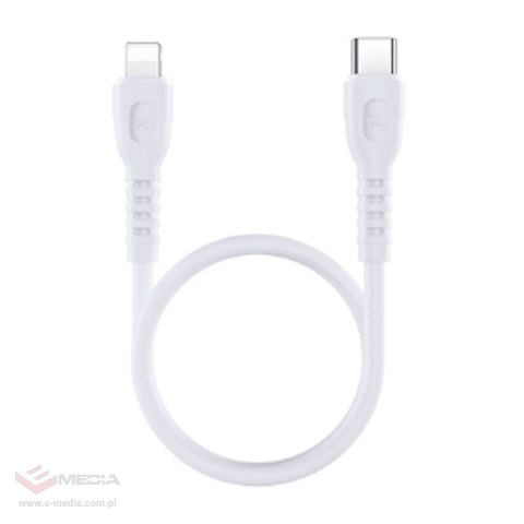 Kabel USB-C-lightning Remax Ledy,RC-C022, 30cm, 20W (biały)