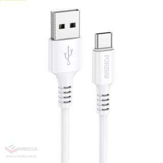 Kabel USB do USB-C Foneng X85 3A Quick Charge, 1m (biały)