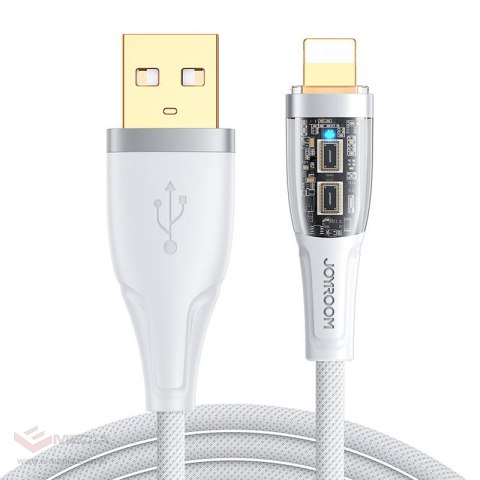 Kabel do USB-A / Lightning / 2.4A / 1.2m Joyroom S-UL012A3 (biały)