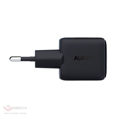 Ładowarka sieciowa Aukey PA-B1L,USB-C, 30W (czarna)