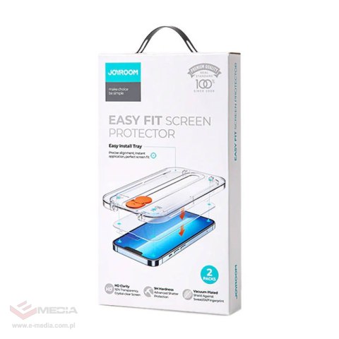 Szkło hartowane na cały ekran Joyroom Easy Fit JR-H11 do Apple iPhone 14 Plus 6,7"