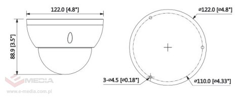 KAMERA IP DAHUA IPC-HDBW2241R-ZAS-27135 Opakowanie zbiorcze 4szt.